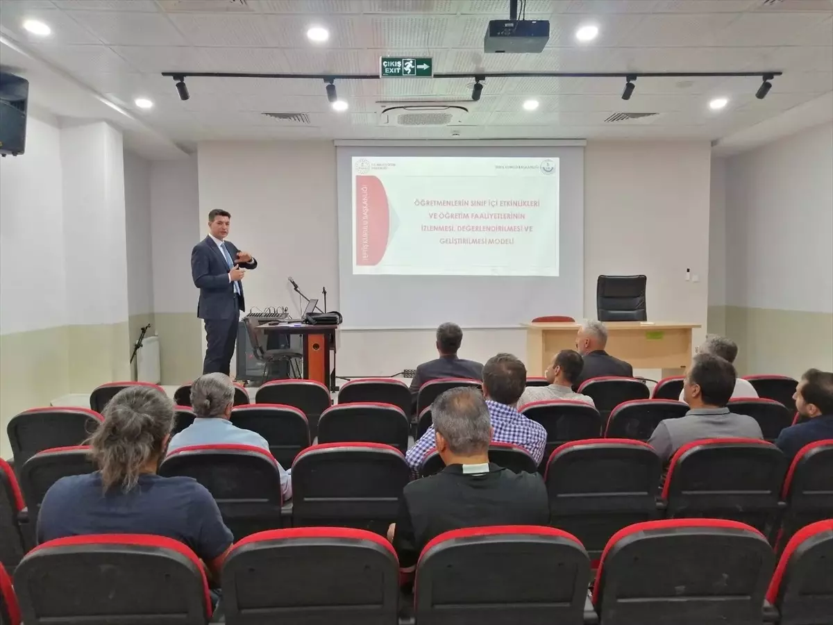 Keban ve Ağın'da Okul Müdürlerine Seminar
