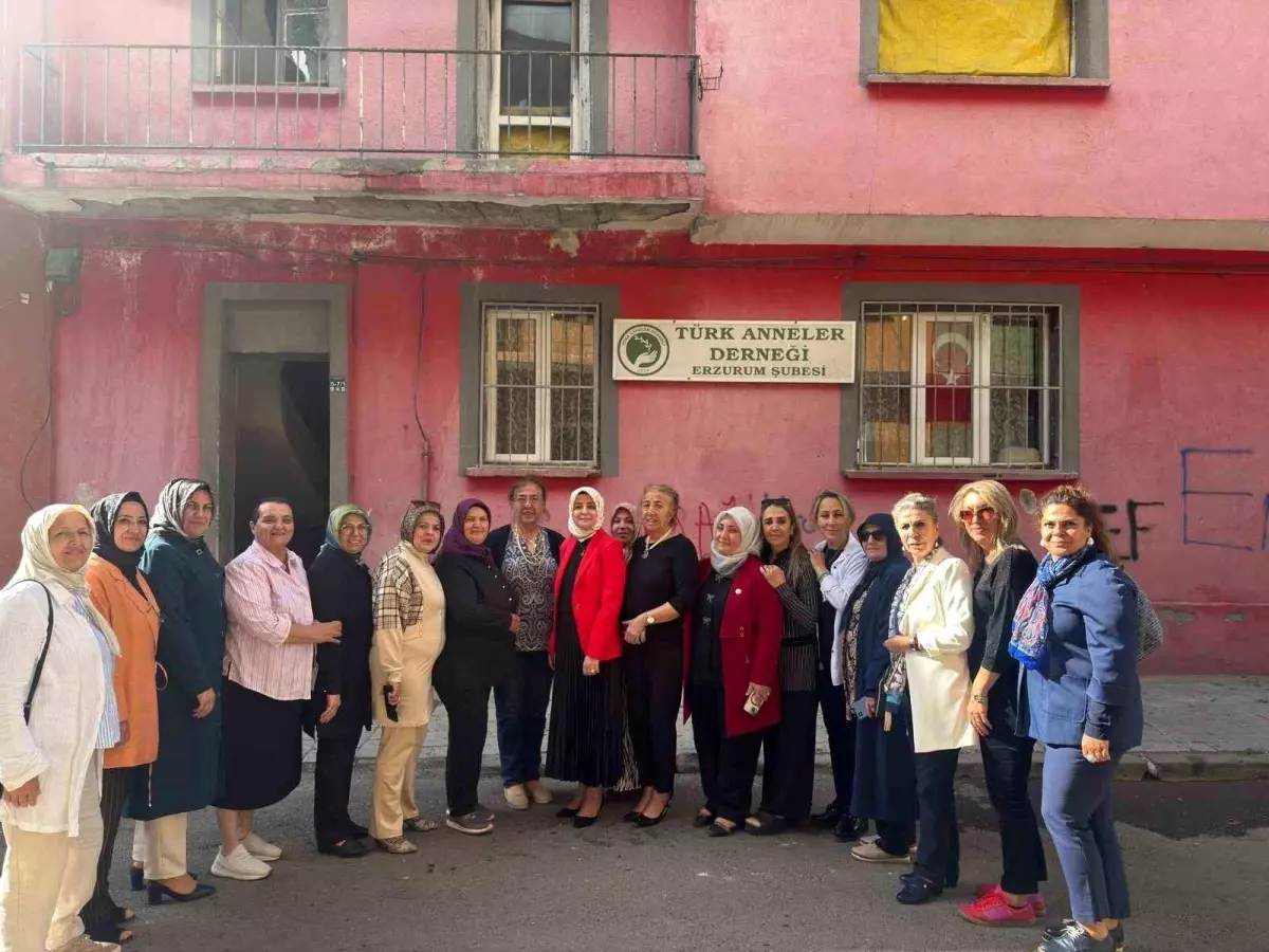 Azime Çiftçi'den Türk Anneler Derneği'ne Ziyaret