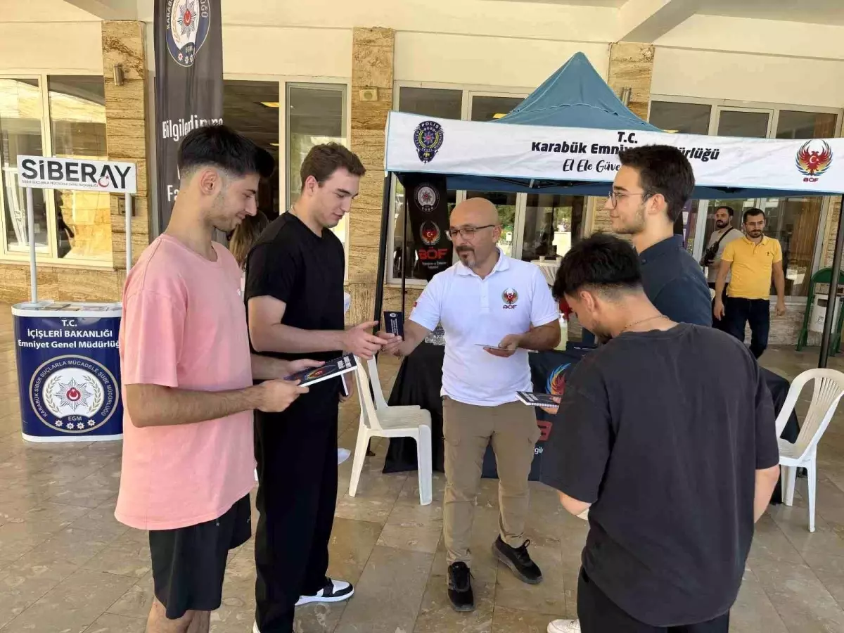 Karabük'te Öğrencilere Güvenlik Bilgilendirmesi