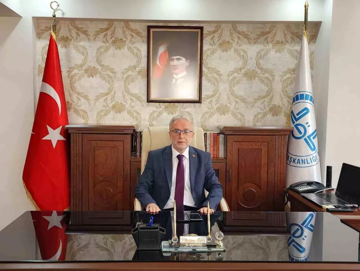 Muğla'nın Yeni Müftüsü Dr. Rüstem Can Göreve Başladı