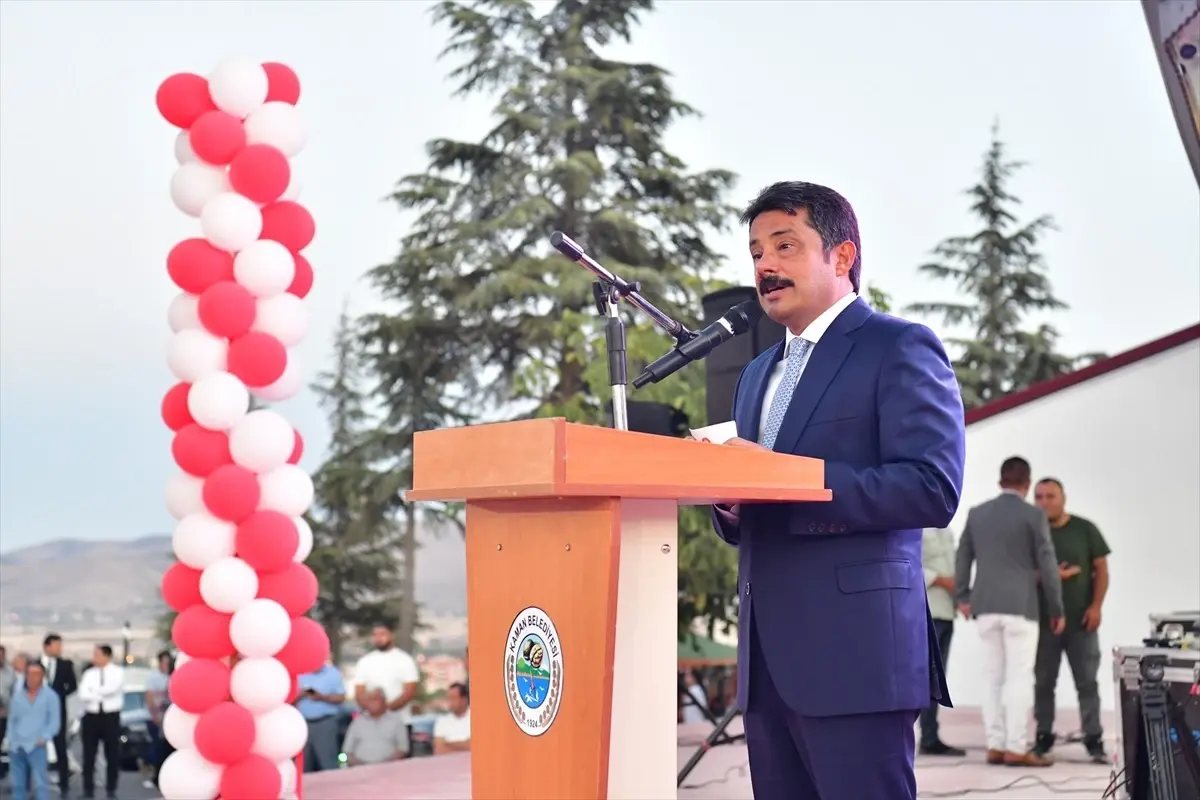 Kaman'da Dadaloğlu Millet Bahçesi Açıldı