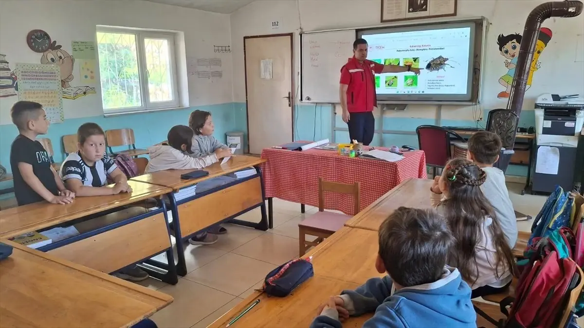Çocuklara Tarım Eğitimi Verildi