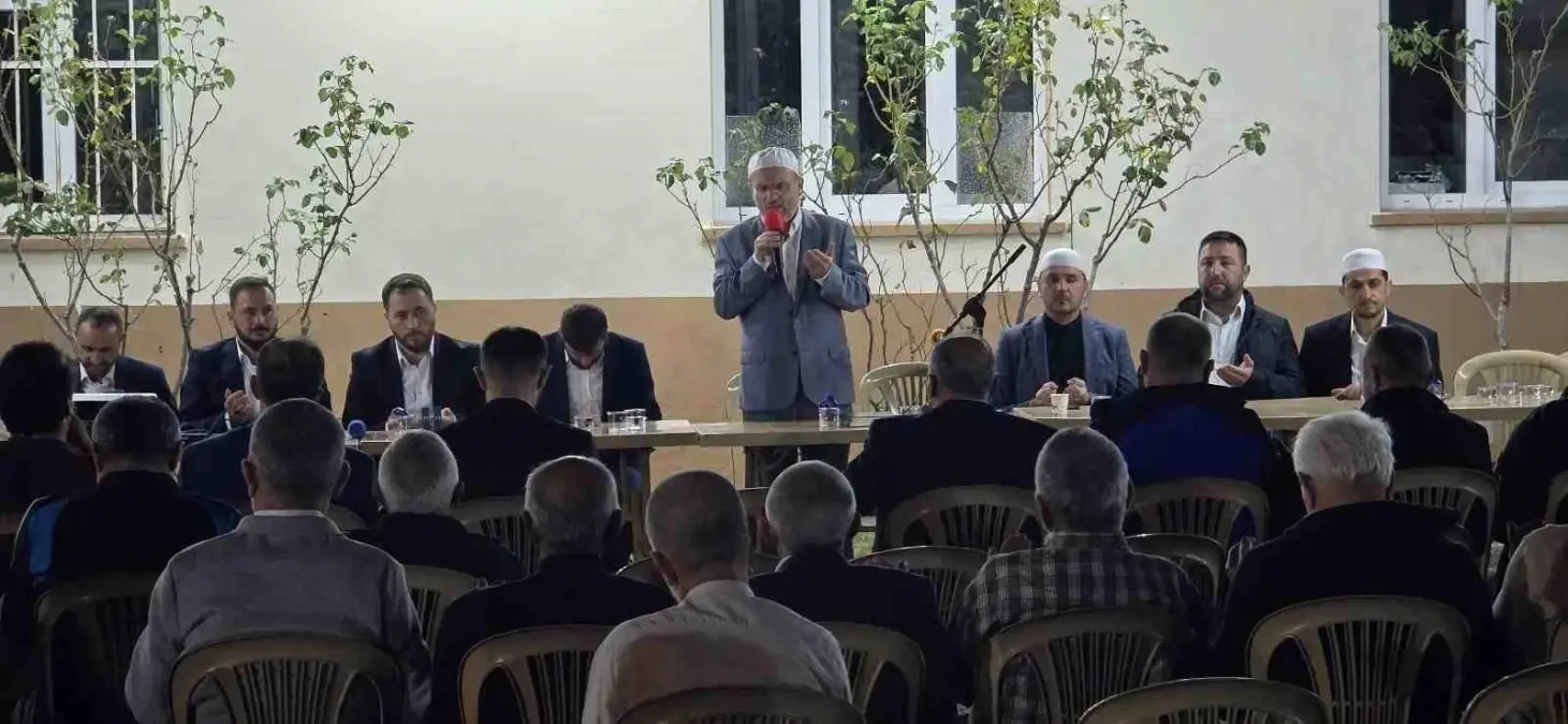 Taşmanlı'da Cami Aile Buluşması
