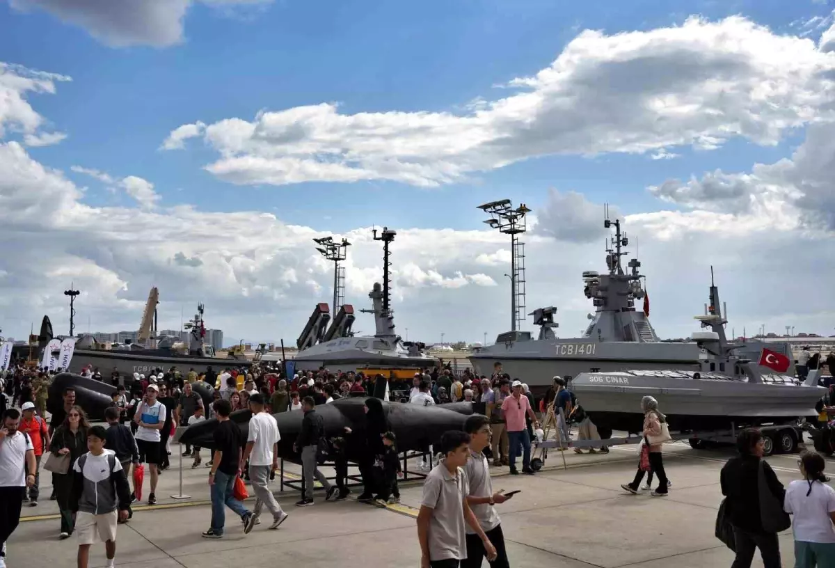 TEKNOFEST'te Türkiye'nin İnsansız Deniz Araçları Sergilendi