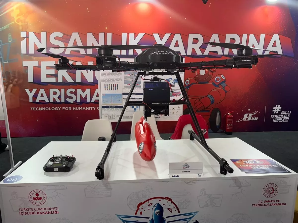 Yapay Zeka Destekli Cankurtaran İHA TEKNOFEST'te