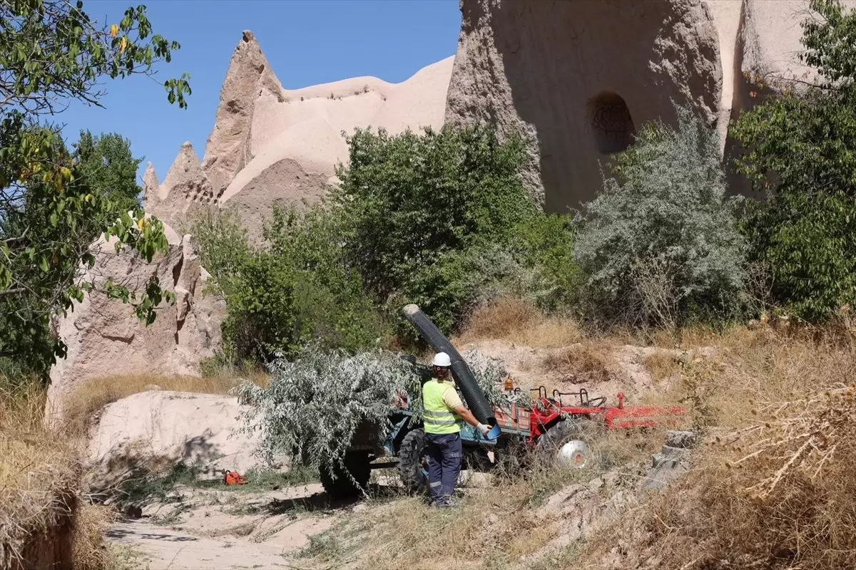 Kapadokya'da Doğal Doku Koruma Çalışması