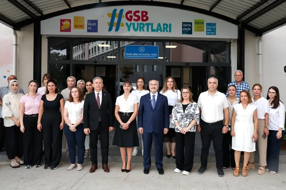 Adana'da Yeni Kız Yurt İnşaatı İncelendi