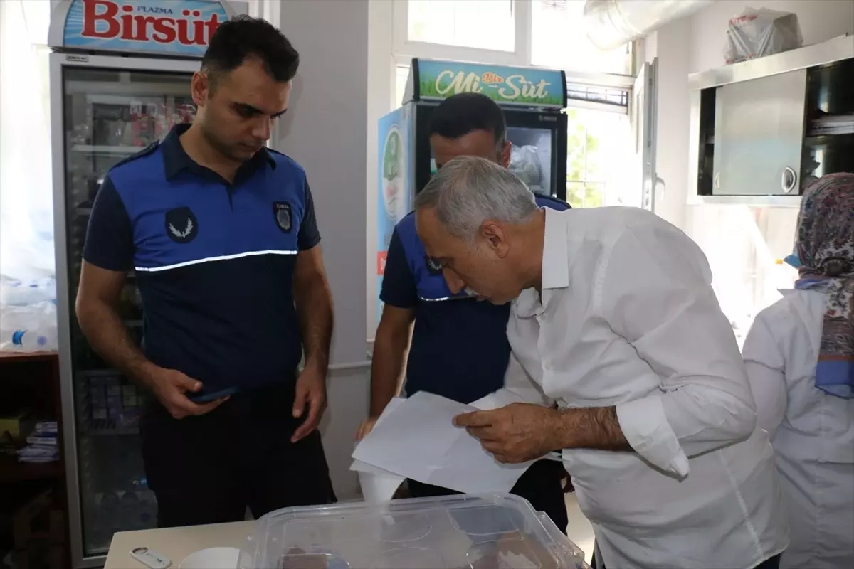 Batman'da Okul Kantinlerine Denetim