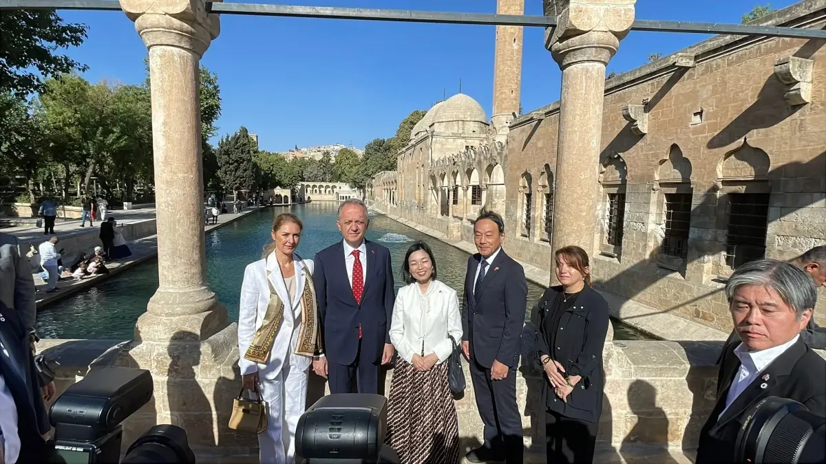 Japon Prensesi Şanlıurfa'da