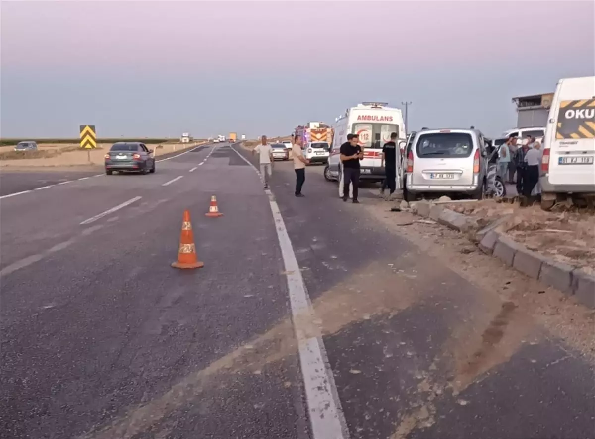 Kızıltepe'de Zincirleme Kaza: 9 Yaralı