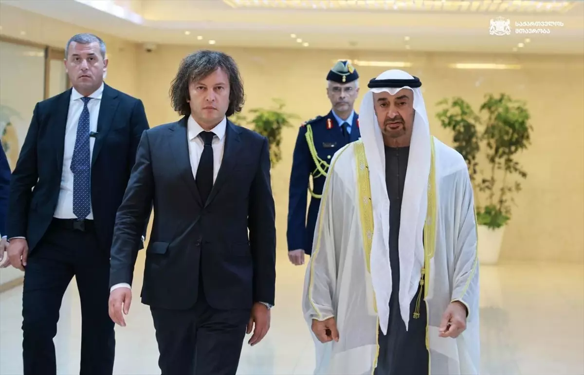 BAE Devlet Başkanı Gürcistan'ı Ziyaret Etti