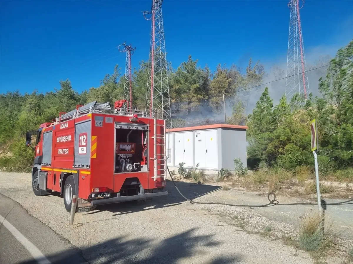 Adana'da Orman Yangını Kontrol Altına Alındı