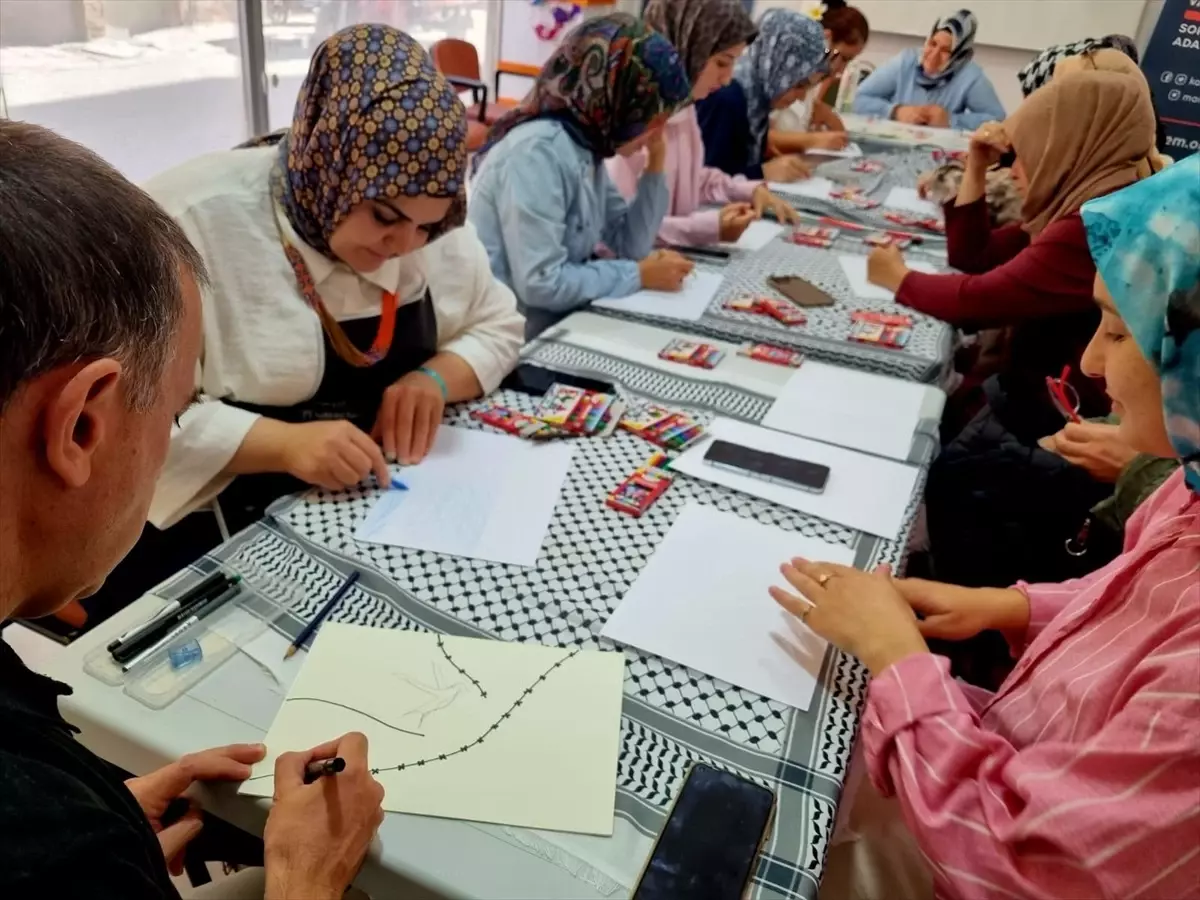 KADEM'den Gazze'ye Sanat Desteği