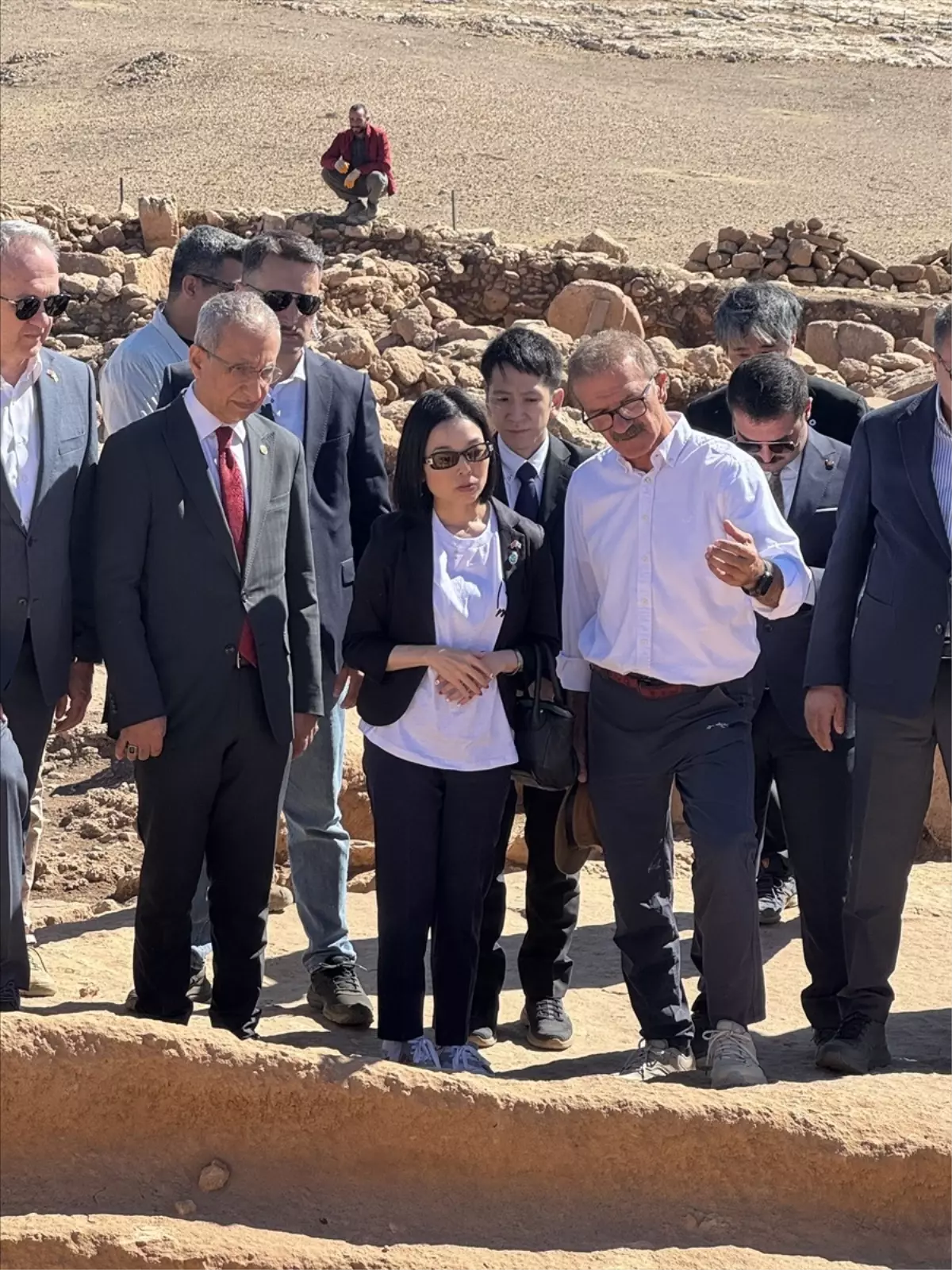 Japon Prensesi Akiko, Şanlıurfa'da Kazı Alanlarını Ziyaret Etti