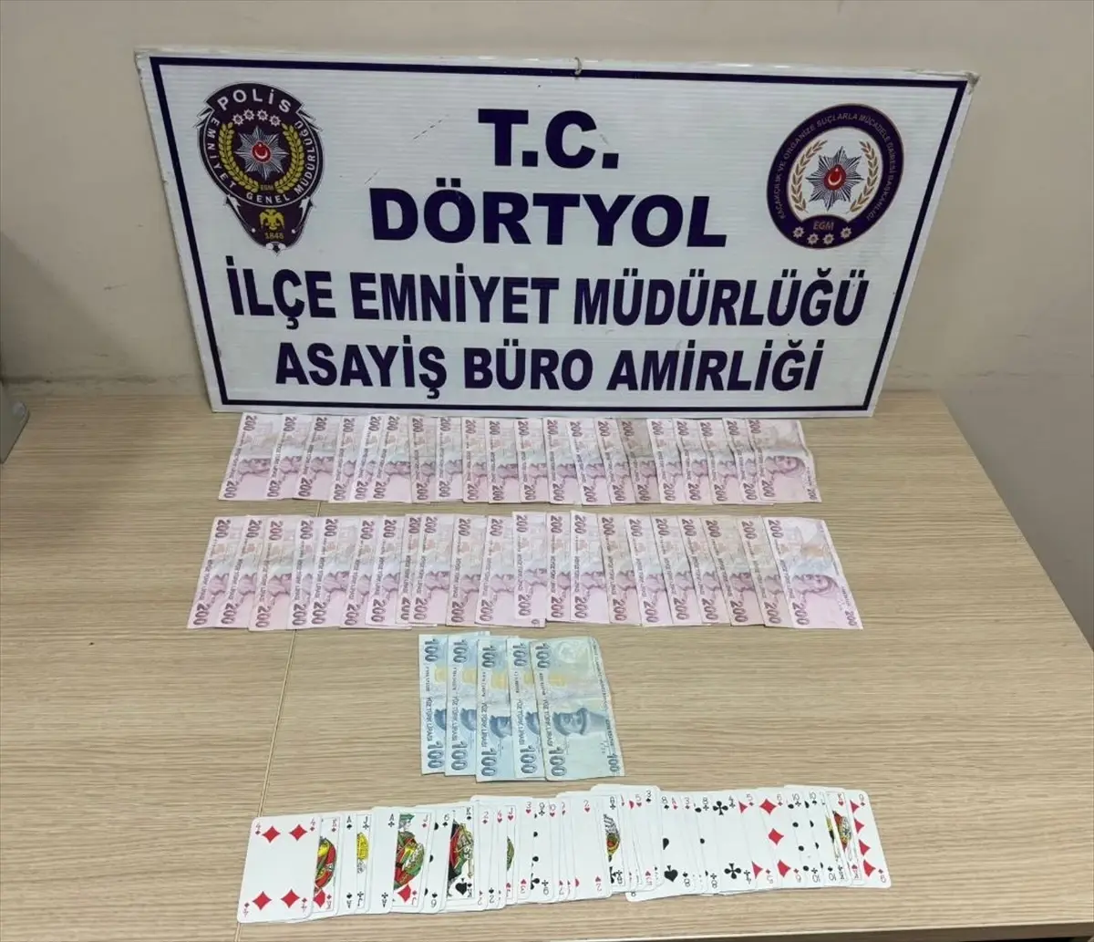 Dörtyol'da Kumar Operasyonu: 13 Kişiye Cezalar