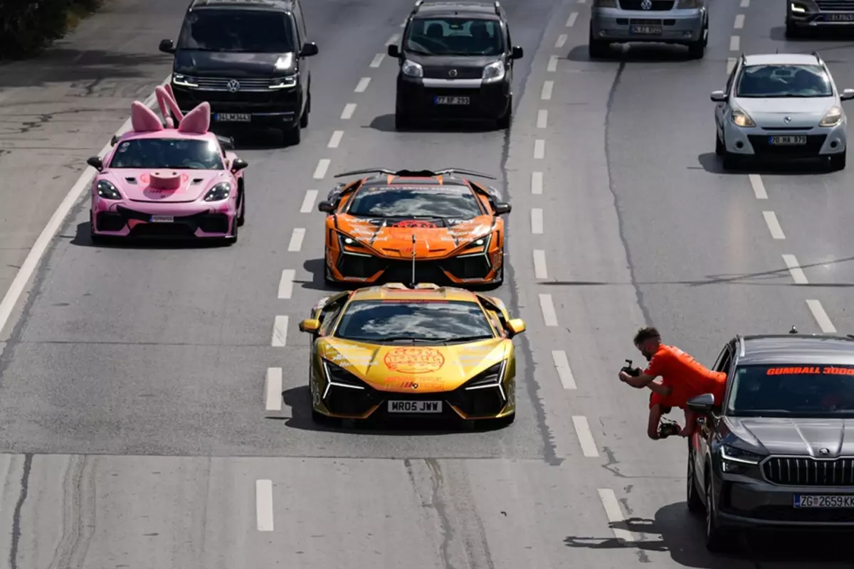 Gumball 3000 Rallisi İstanbul'dan Başladı