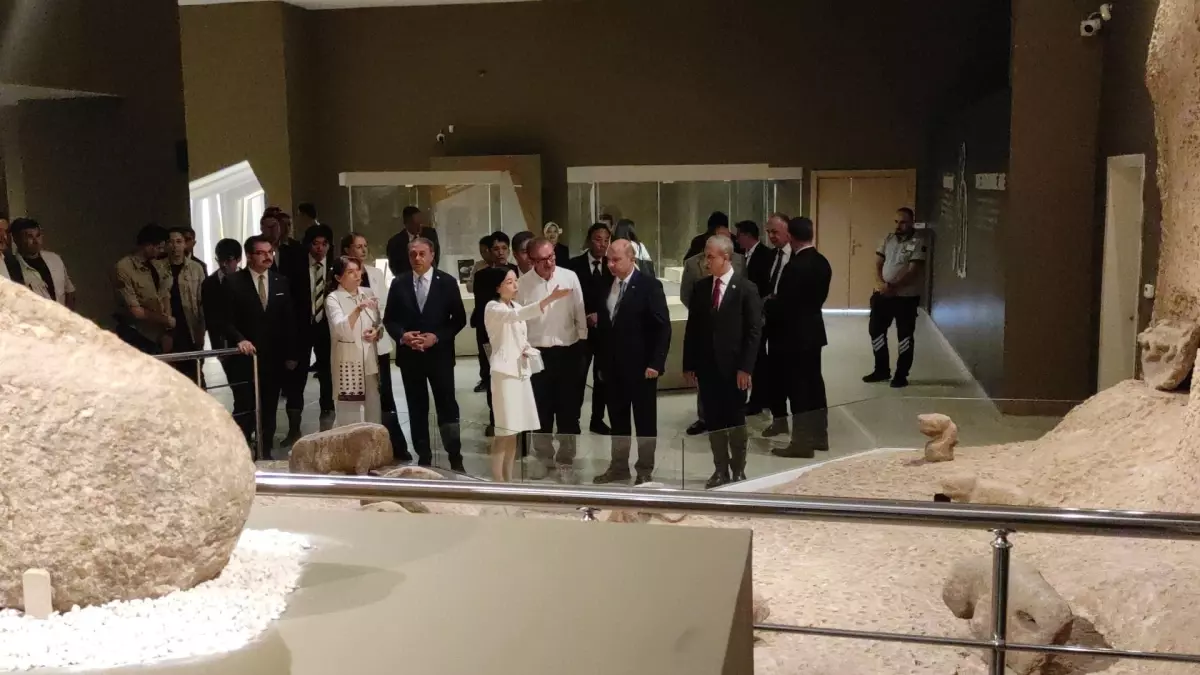Prenses Mikasa Şanlıurfa Arkeoloji Müzesi'nde