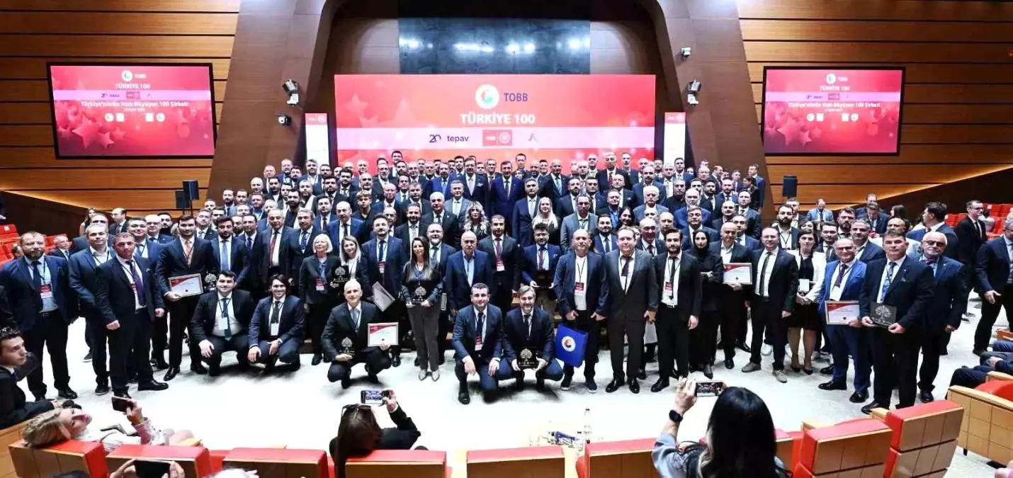 Türkiye'nin En Hızlı Büyüyen 100 Şirketi Belirlendi