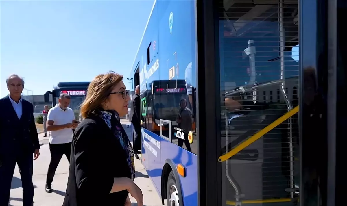 Gaziantep'e 25 Elektrikli Otobüs