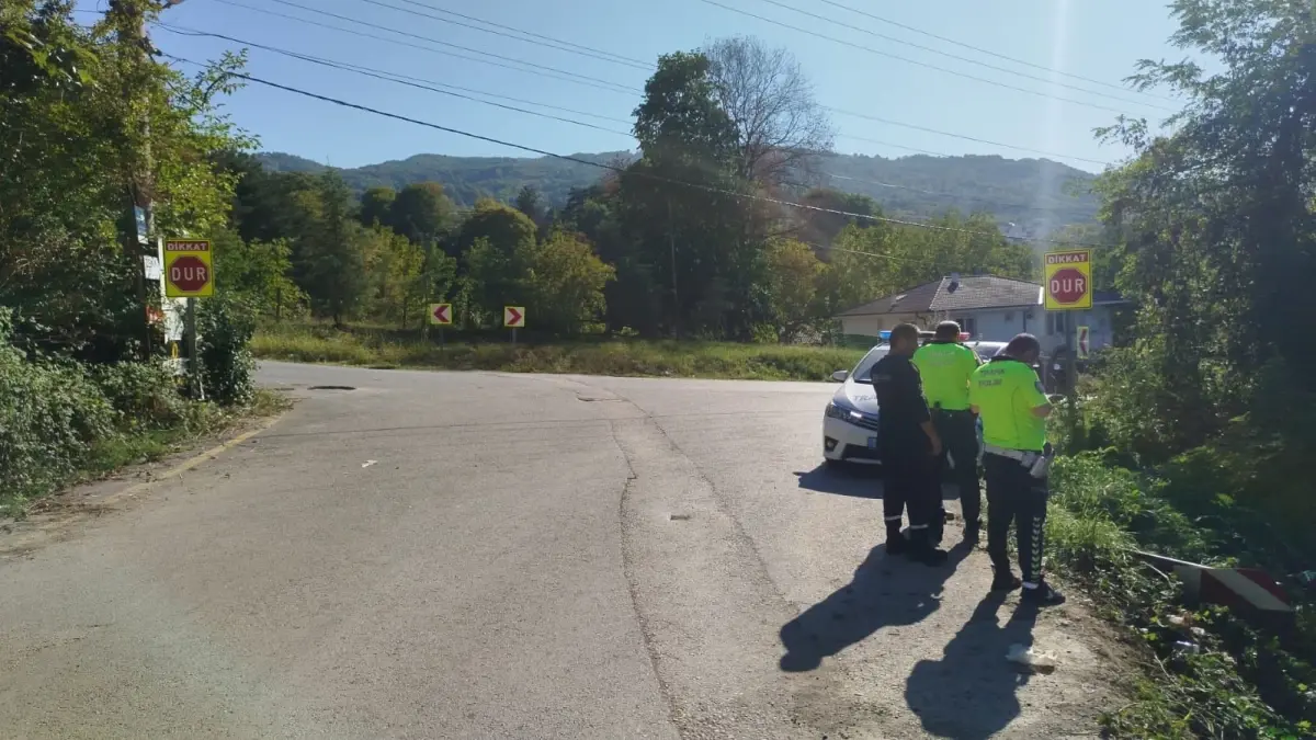 Sapanca'da Otomobil Şarampole Devrildi: 5 Yaralı