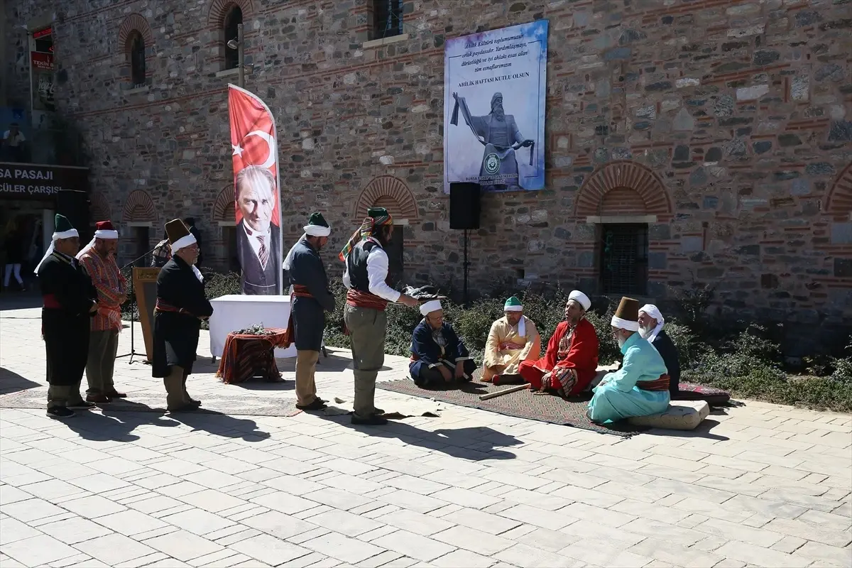 38. Ahilik Haftası Töreni Bursa'da Kutlandı