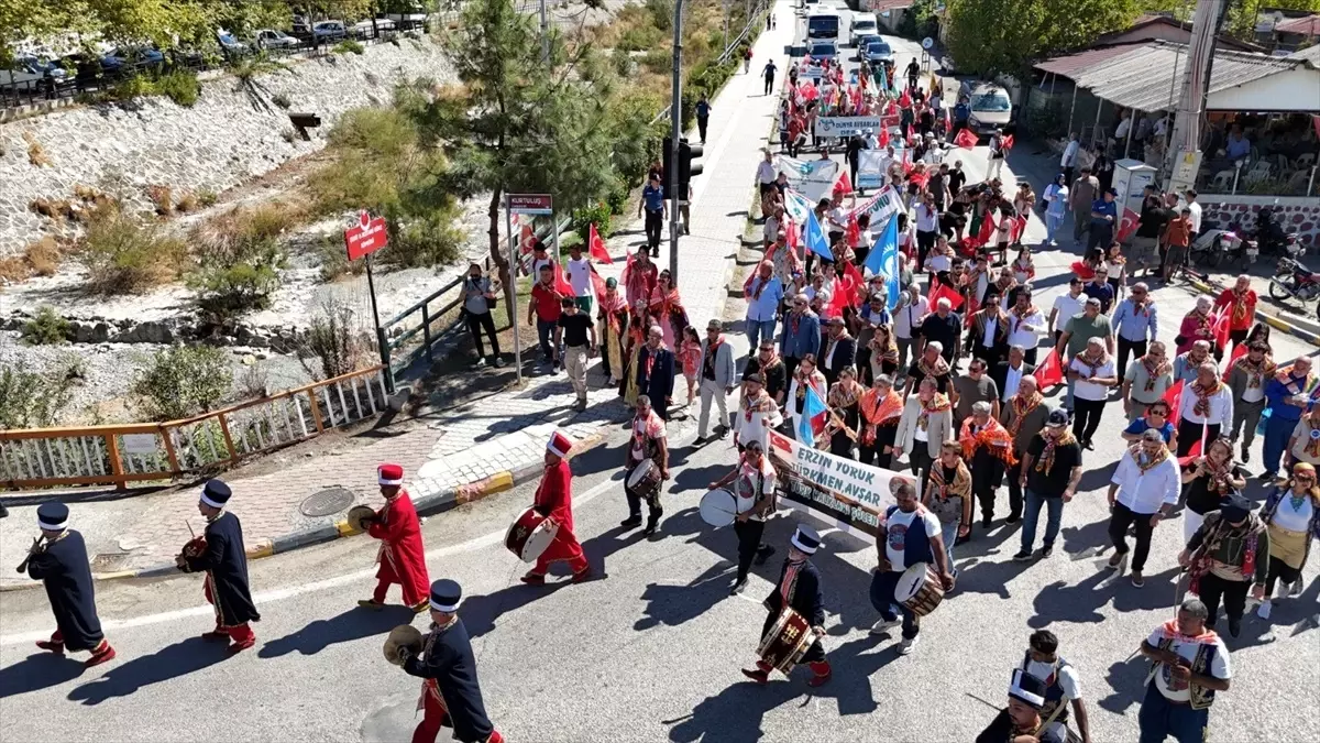 Erzin'de Yörük ve Avşar Türk Şenlikleri Yapıldı