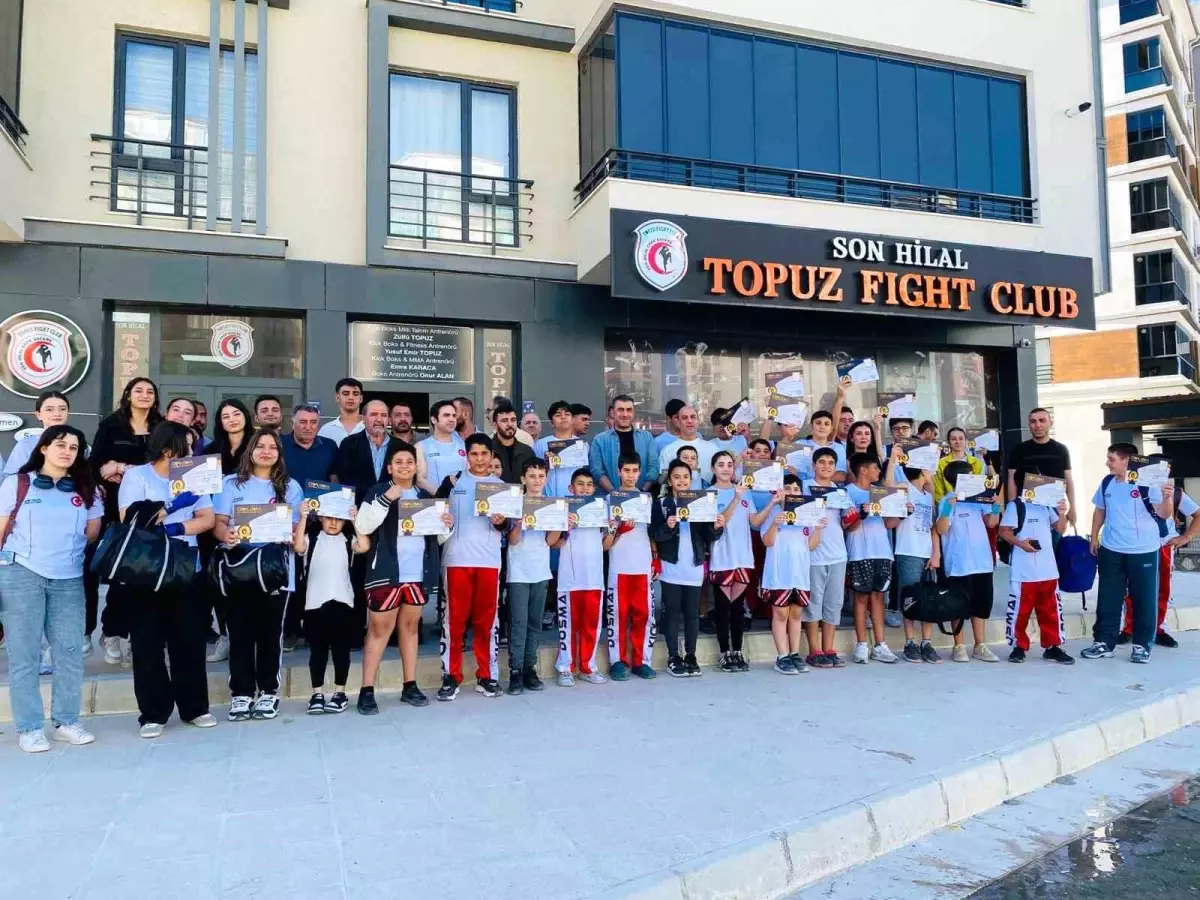 Elazığ'da Kuşak Terfi Sınavları Tamamlandı