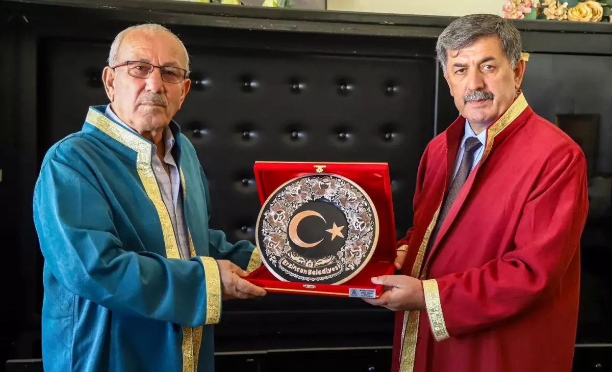 Erzincan'da Yılın Ustası Nuri İnci'ye Ahilik Ödülü
