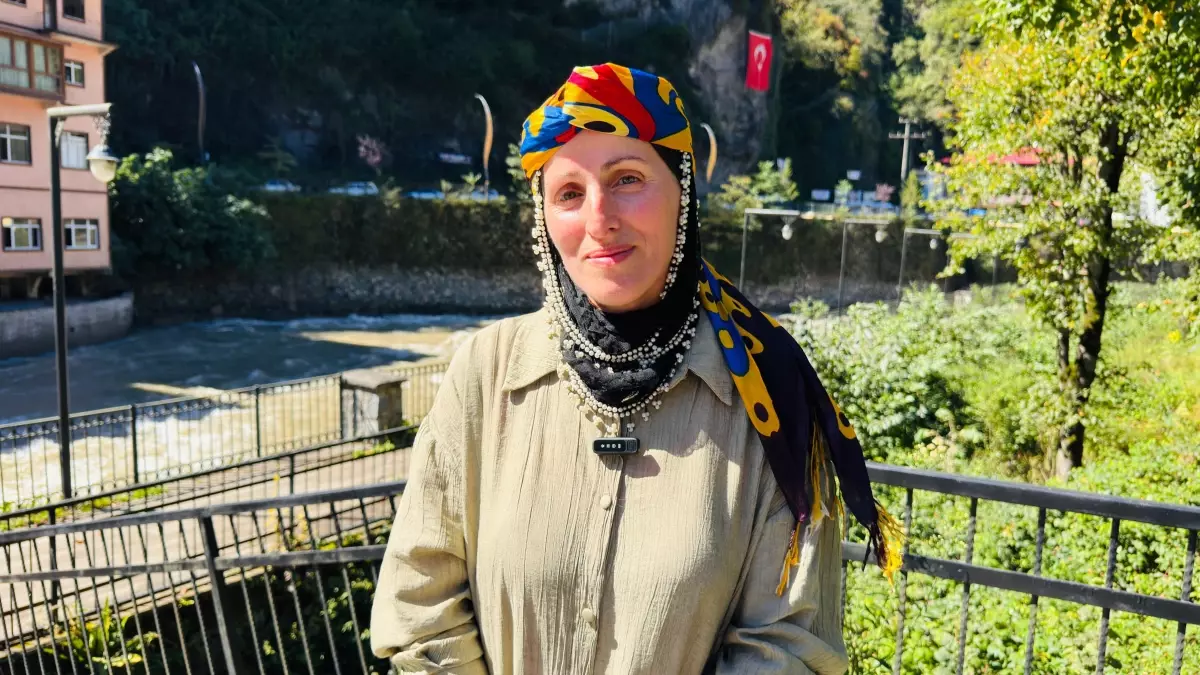 Rize'de Sel Kurtarma Anları