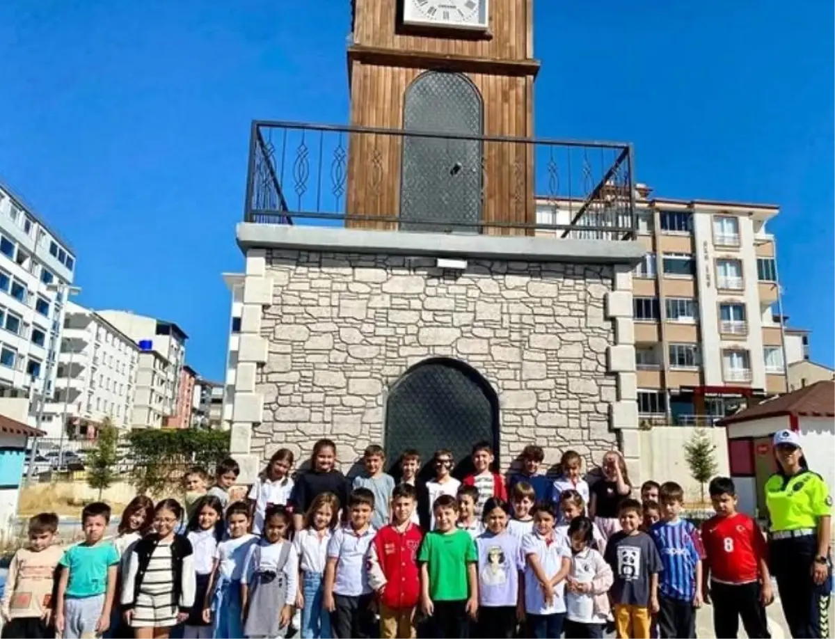 Bilecik'te Öğrencilere Trafik Eğitimi