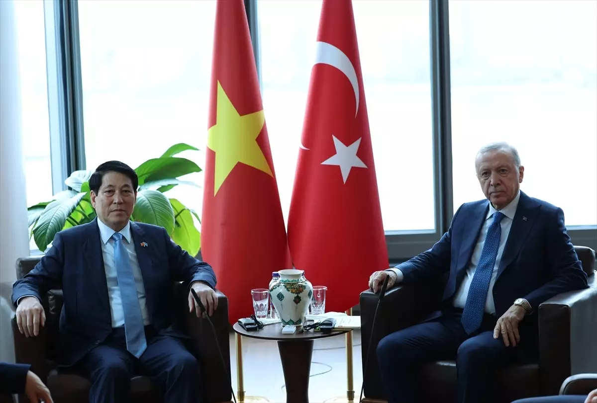 Cumhurbaşkanı Erdoğan, Vietnam Devlet Başkanı ile Gizli Görüşme Yaptı