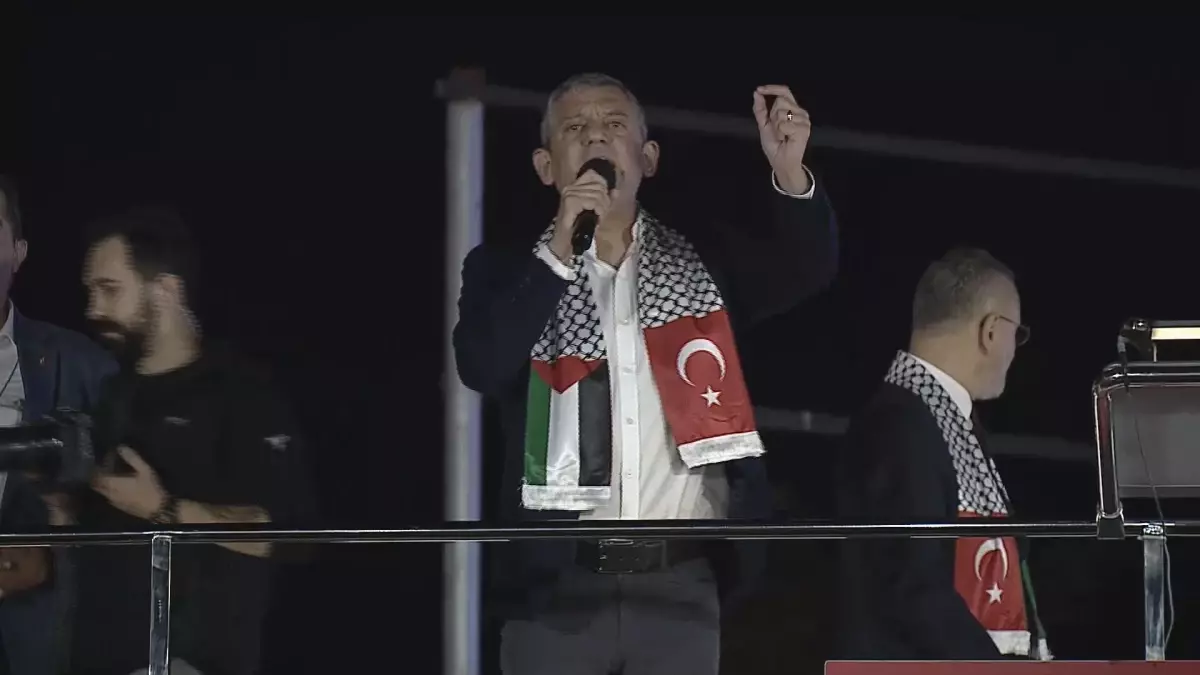 Filistin'e Destek Mitiği Eyüpsultan'da Yapıldı