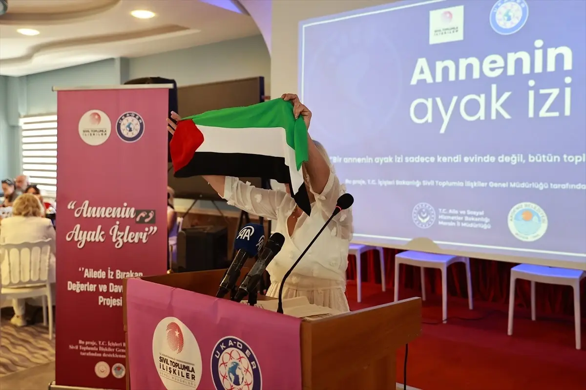 Mersin'de 'Annenin Ayak İzi' Projesi Tanıtıldı