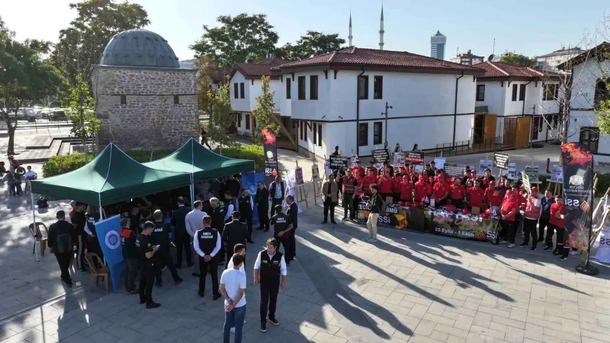 Konya'da İtfaiye Haftası Kutlandı