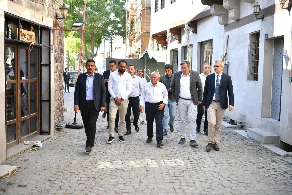 Kayseri'de Kültür ve Turizmi Canlandıran Projeler İncelendi