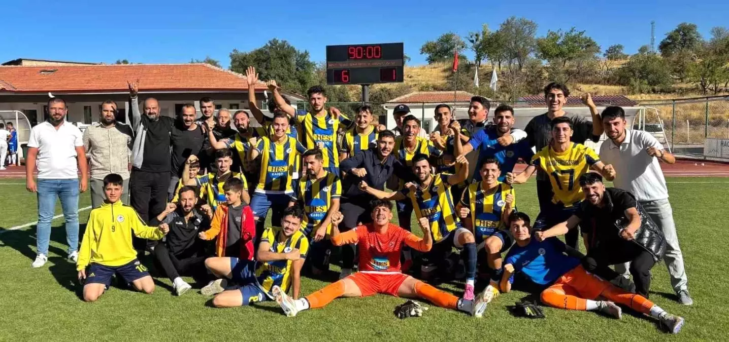 Hacılar Erciyesspor, Amaratspor'u 6-1 Yendi