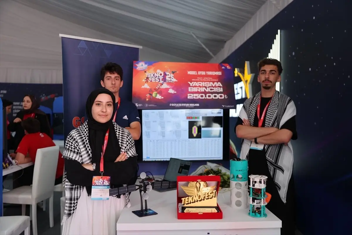 Gençlik merkezleri takımlarından TEKNOFEST 2025'te önemli başarılar