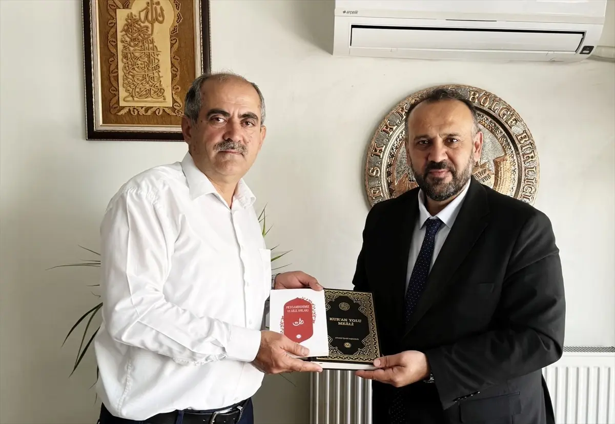 Müftü Koç, Ahilik Haftası'nda Esnafı Ziyaret Etti