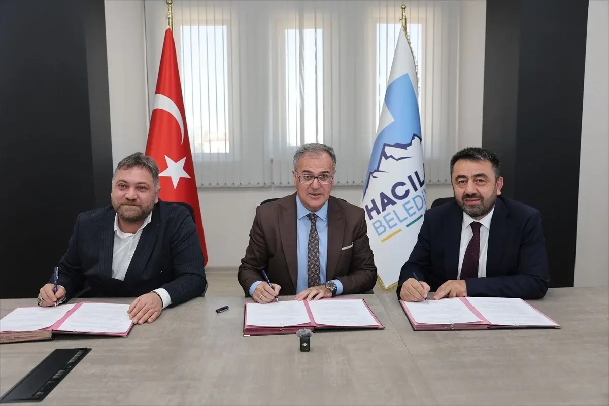 Hacılar'a Camii ve Eğitim Merkezi Protokolü