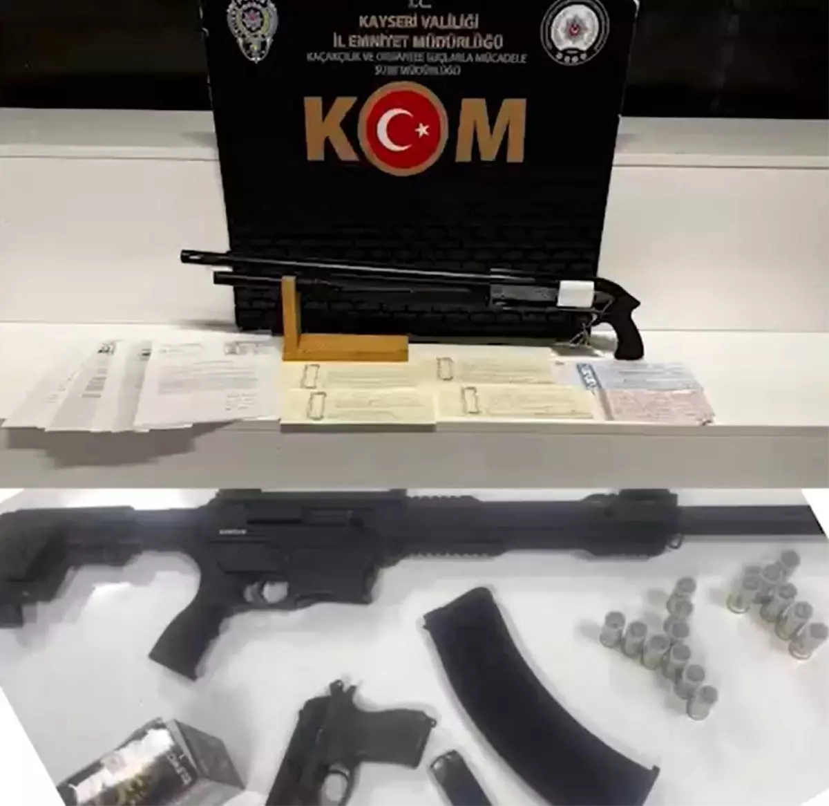 Kayseri'de Suç Çetesi Operasyonu