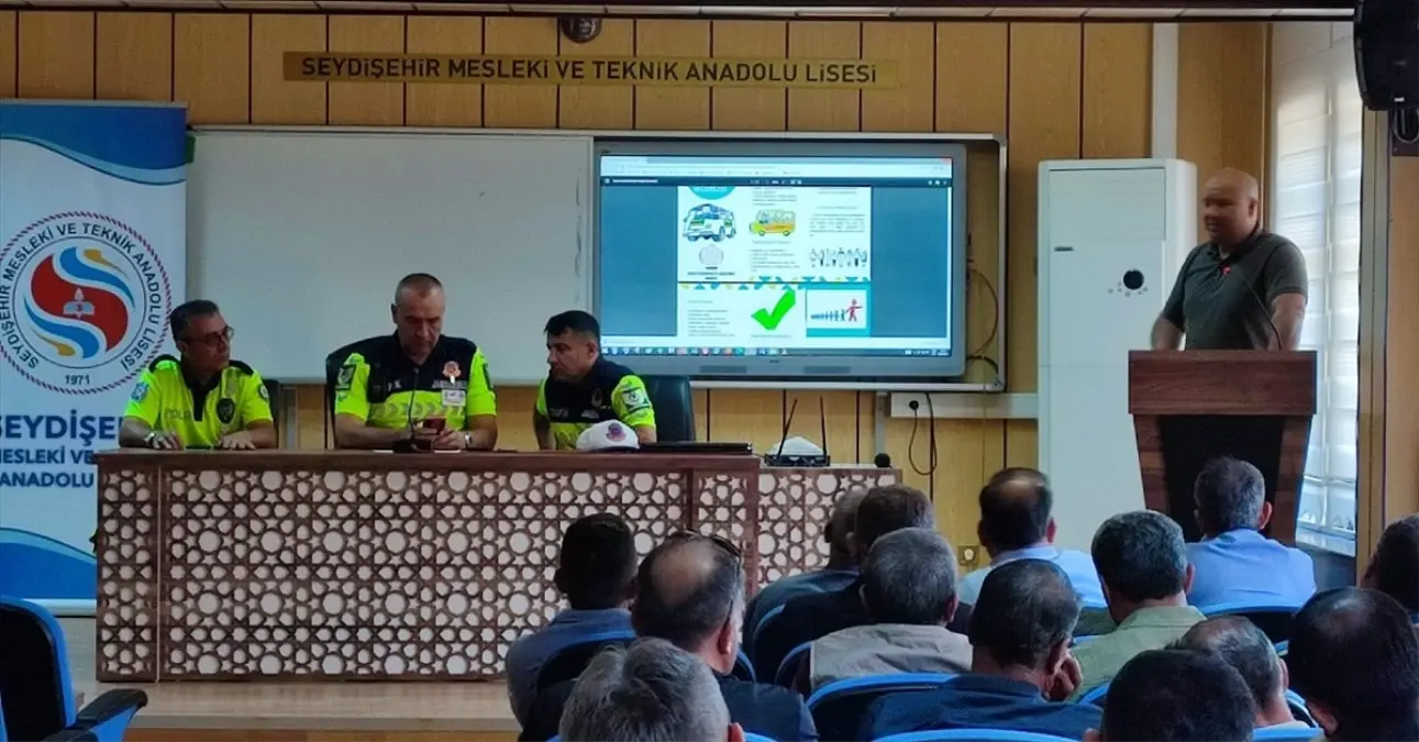 Seydişehir'de Servis Şoförlerine Eğitim