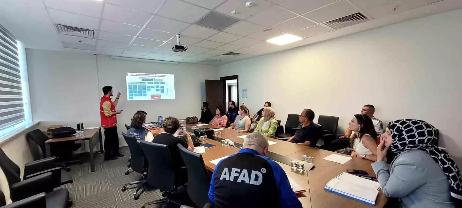 Tekirdağ'da Afet Beslenme Toplantısı