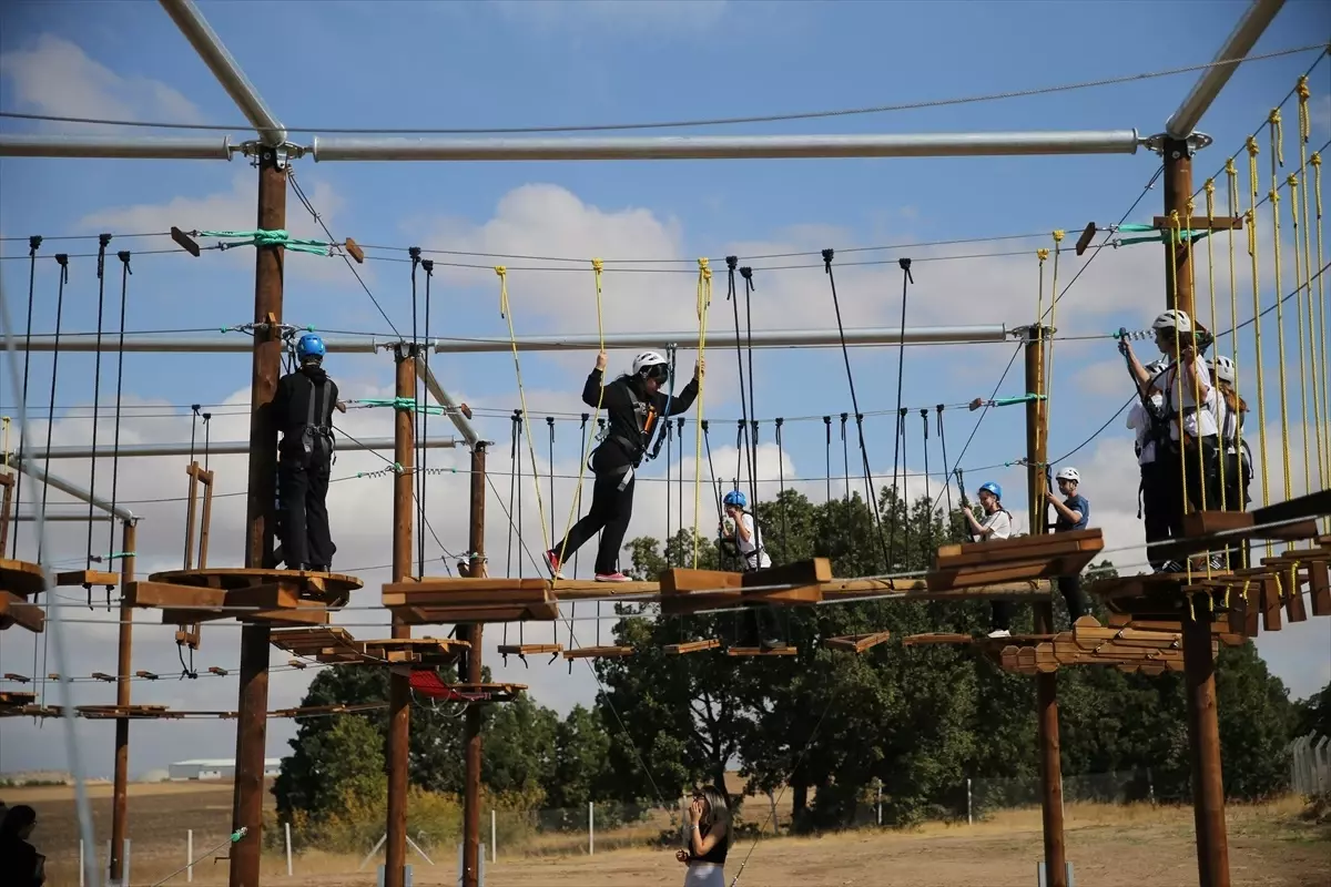 Edirne'de Liselilere Macera Parkuru
