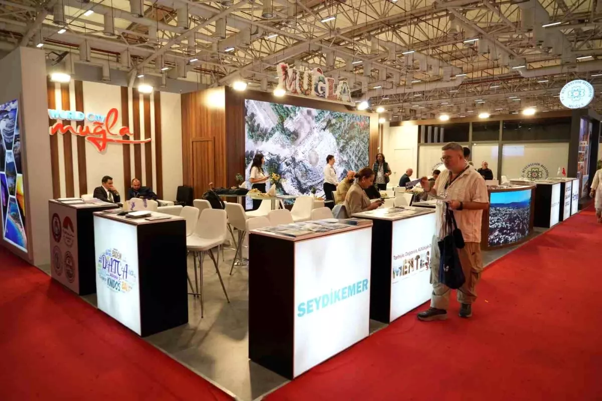 Muğla, İstanbul Turizm Fuarı'nda Yabancı Turistlerin İlgi Odağı Oldu