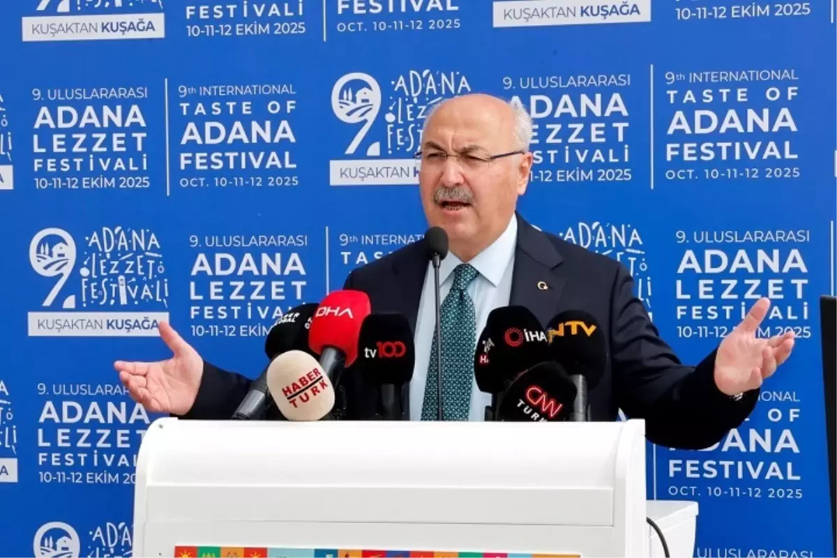 Uluslararası Adana Lezzet Festivali İstanbul'da Tanıtıldı