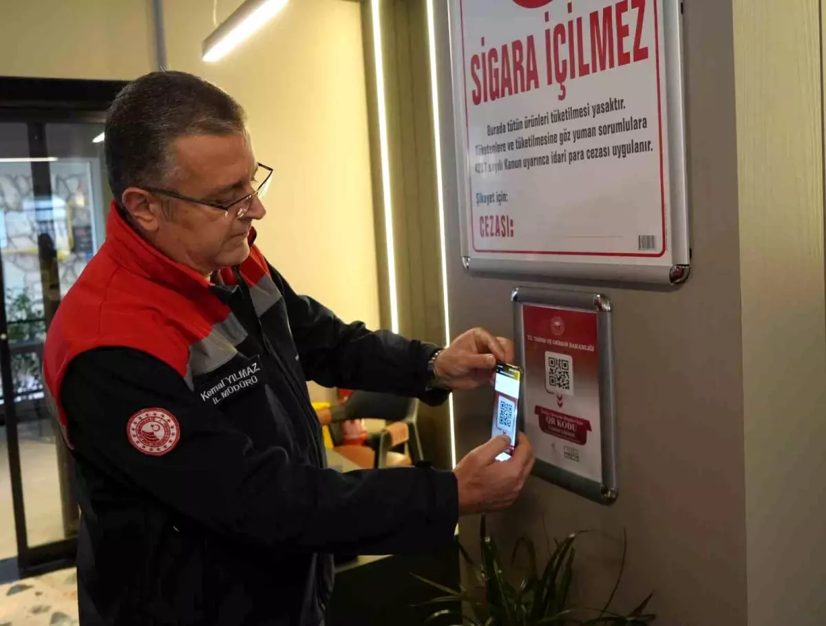 Samsun'da QR Kod Denetimi ve Cezalar