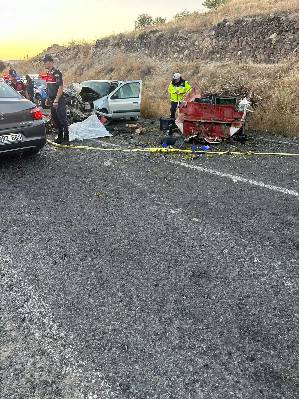 Ürgüp'te Trafik Kazası: 1 Ölü, 4 Yaralı