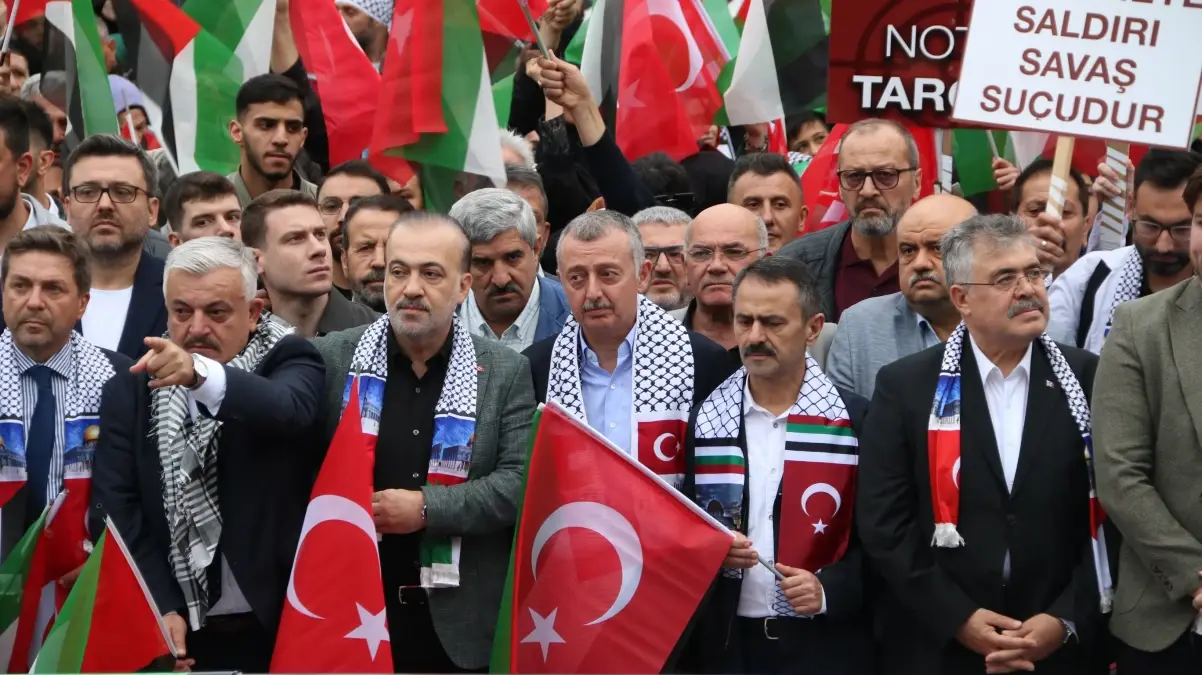 Gazze İçin Destek Yürüyüşü