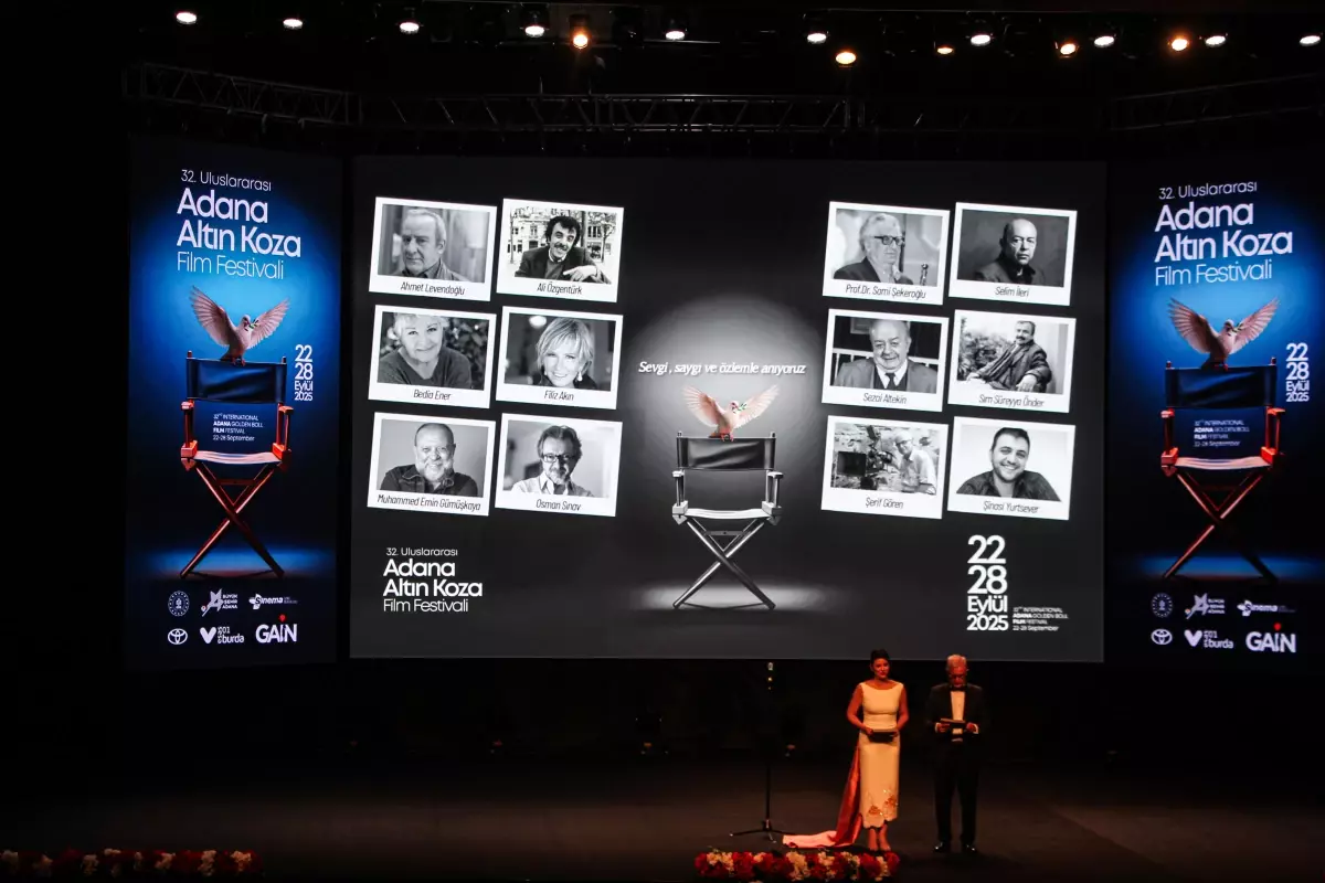 Adana Altın Koza Film Festivali'nde Ödüller Dağıtıldı
