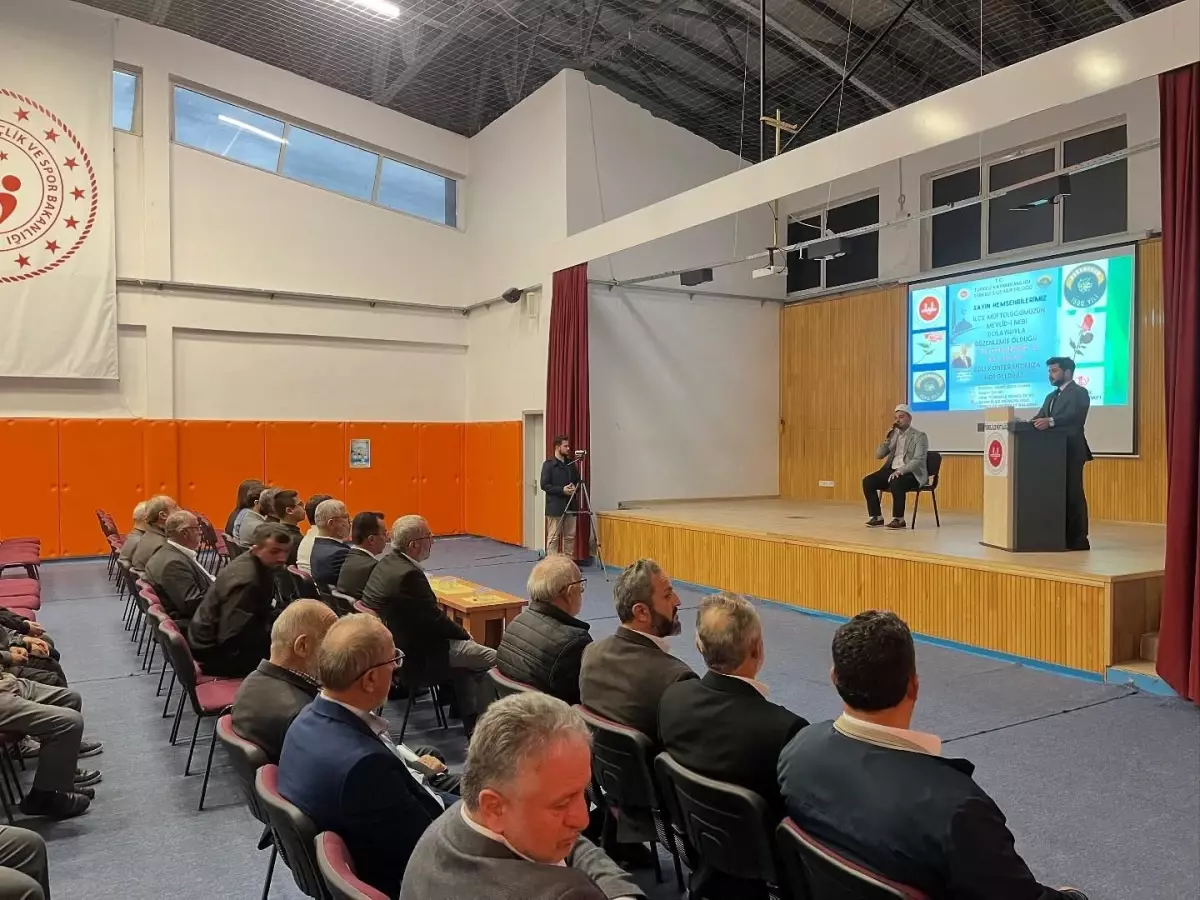 Türkeli'de 'Peygamberimiz ve Aile Ahlakı' Konferansı